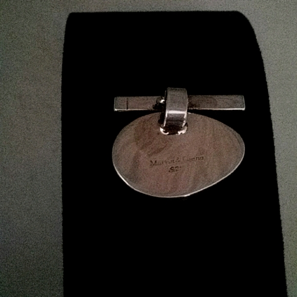 Native American Navajo Turquoise Pendant - Picture 5 of 6